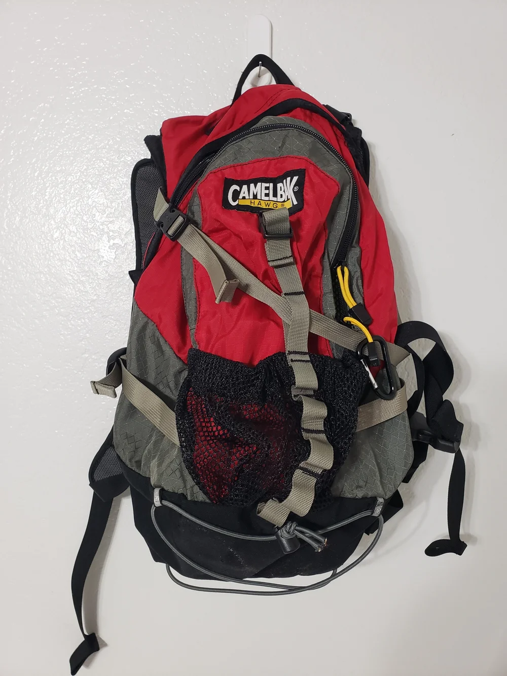 CamelBak H.A.W.G. Hydration Backpack Red Gray Black Hiking Cycling No Bladder I